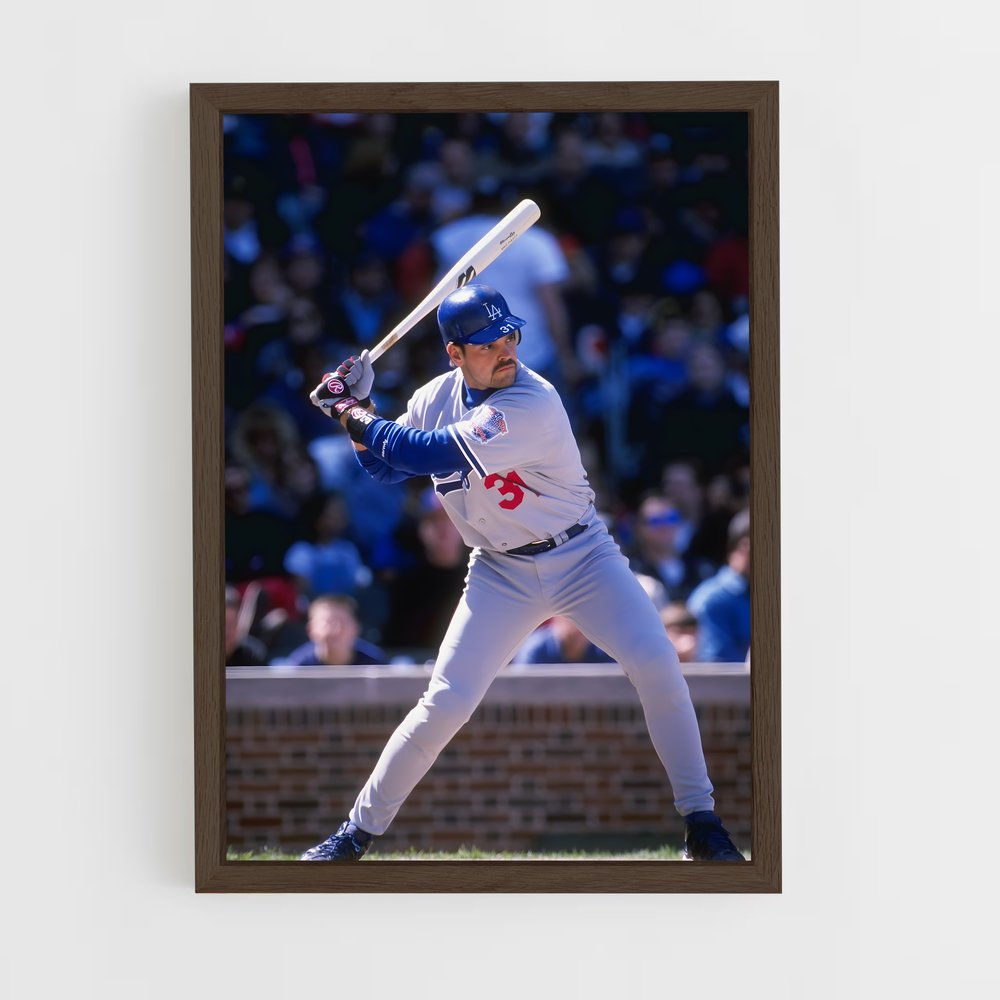Poster Mike piazza MLB – affiche Baseball (vue 5)